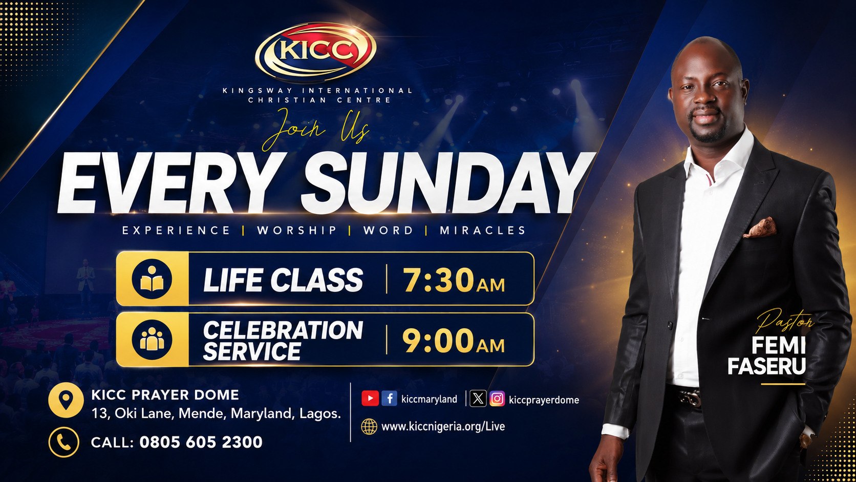Sunday Service Flyer