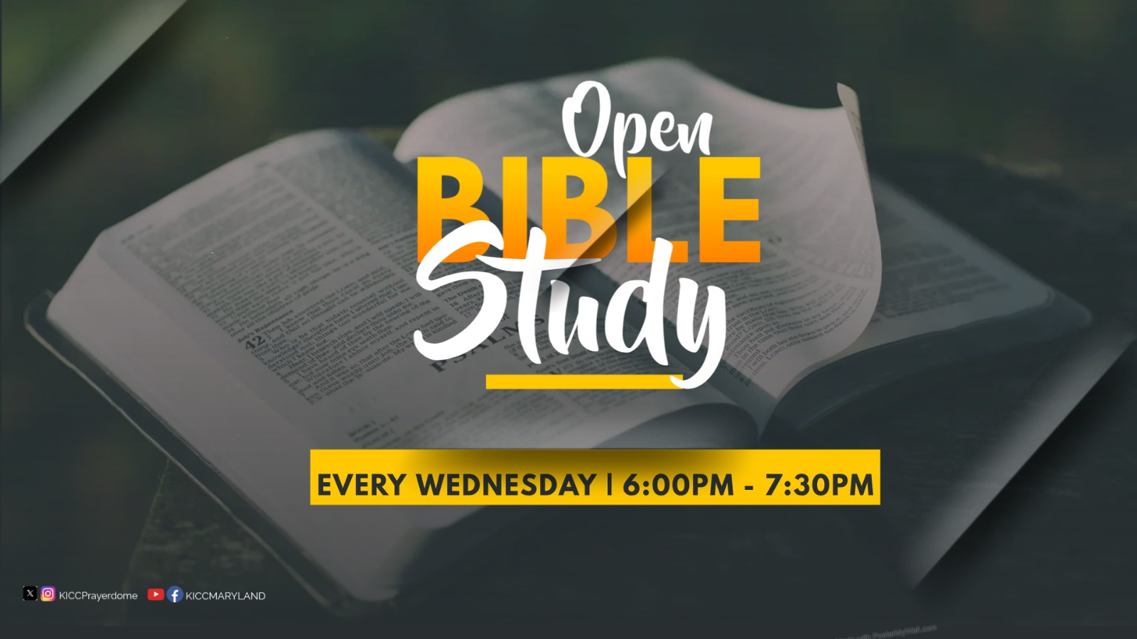 Church Event Flyer